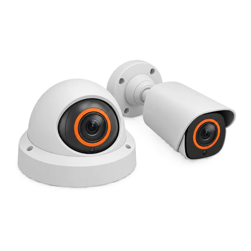 CCTV Bulut Çözümleri temsili 3B illüstrasyon